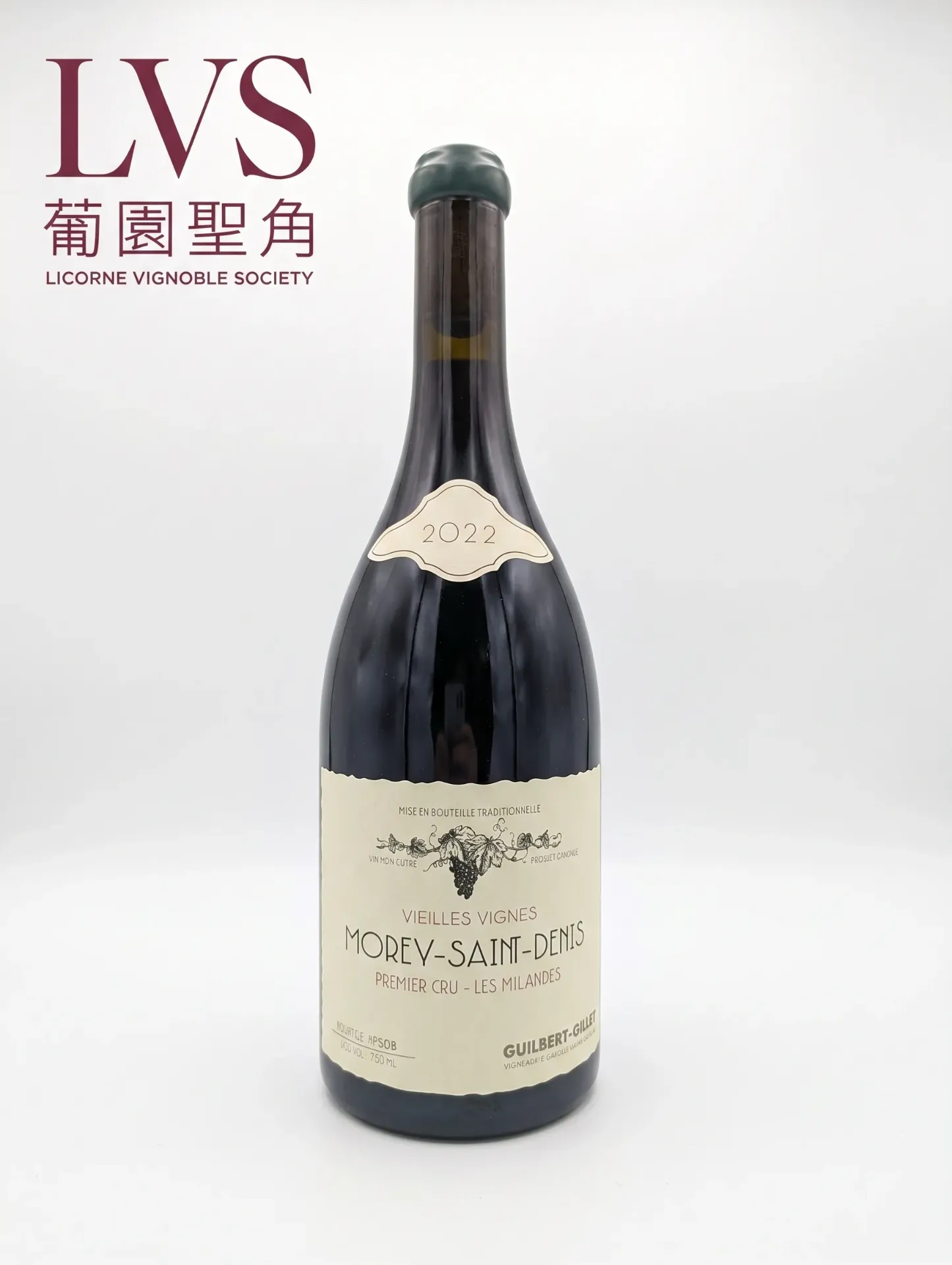 [10061222007] 2022 Guilbert Gillet Morey-Saint-Denis 1er Cru "Les Millandes" Vieilles Vignes ROUGE